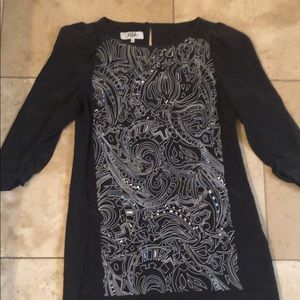 Tibi Silk Grey Dress